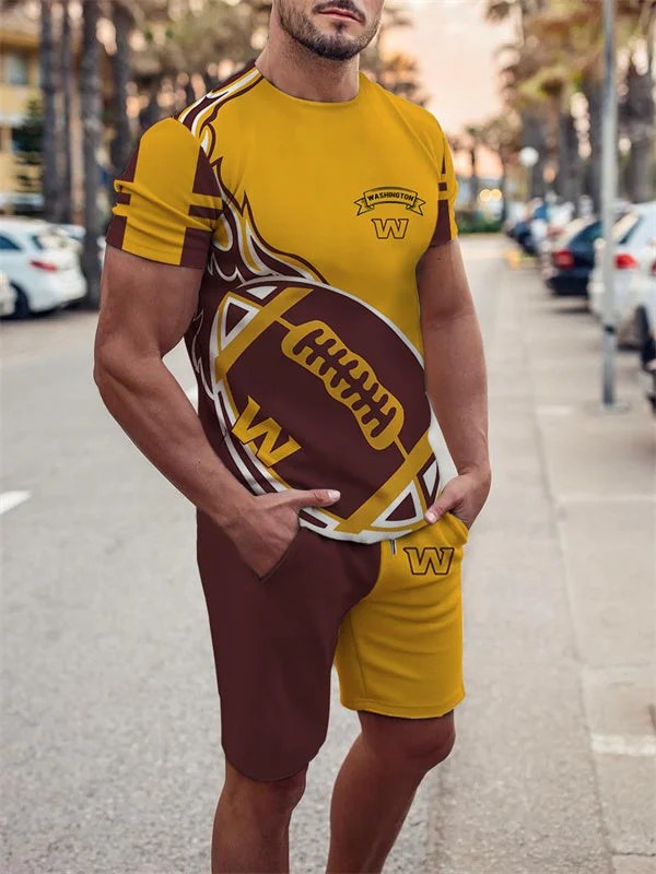 Washington Commanders T-shirt and Shorts Set