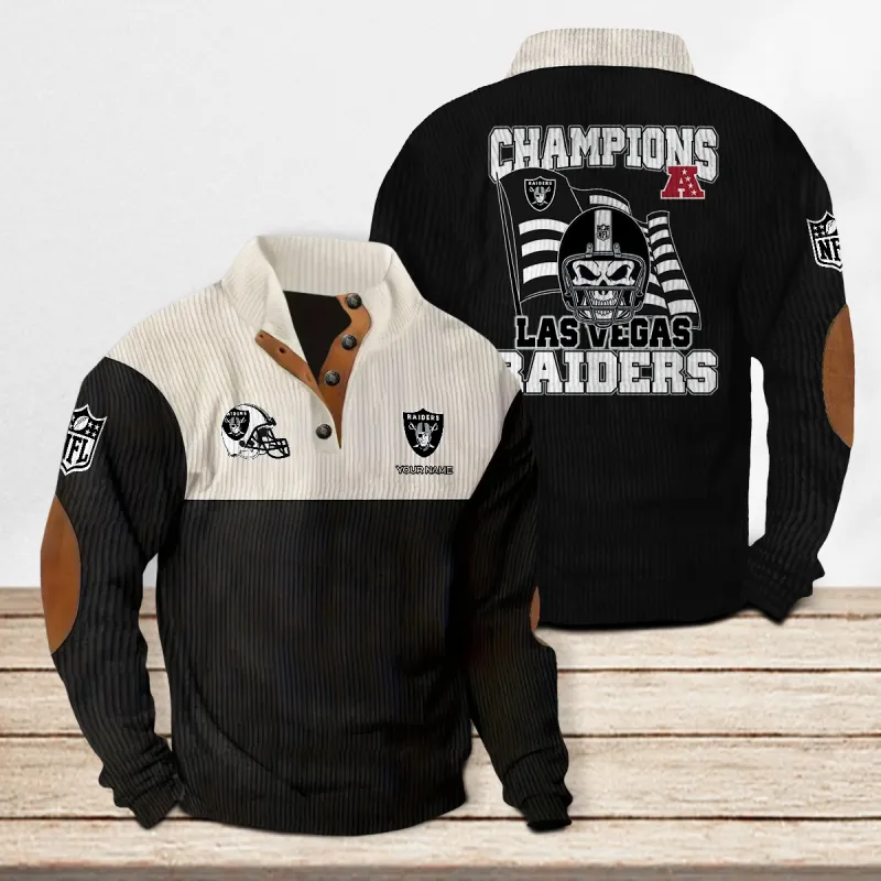 Las Vegas Raiders Colorful Stand Collar Sweatshirt Limited Edition AZCACSSW000090 5 AZCACSSW000090 – MK Black