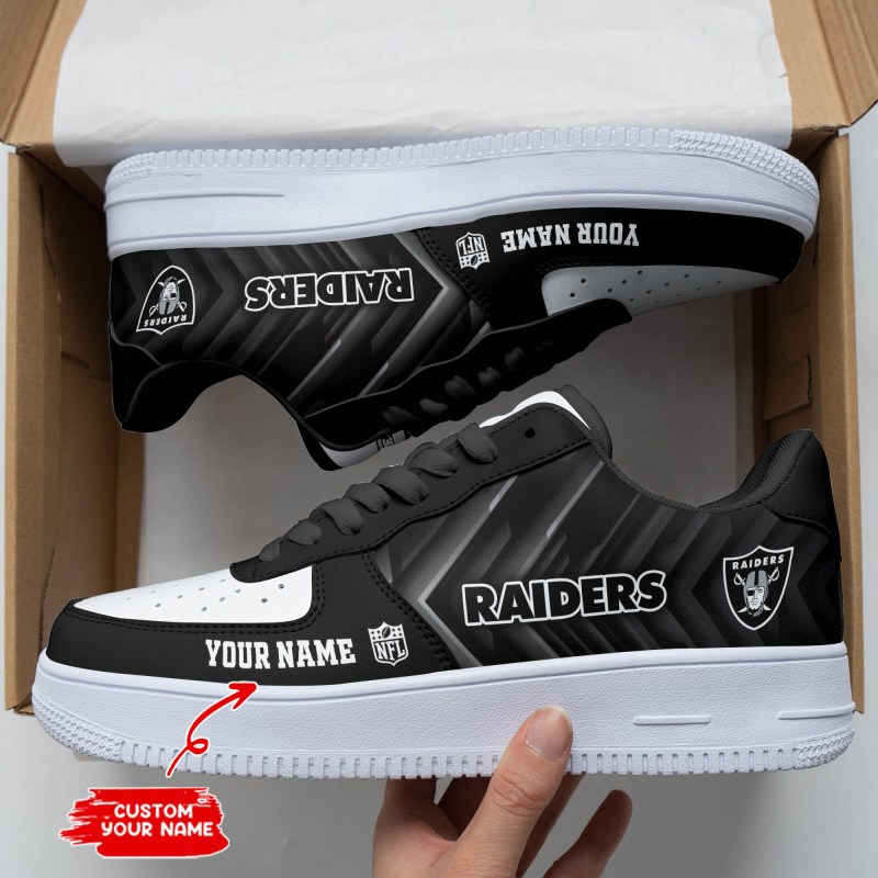 Las Vegas Raiders Personalized AF1 Shoes