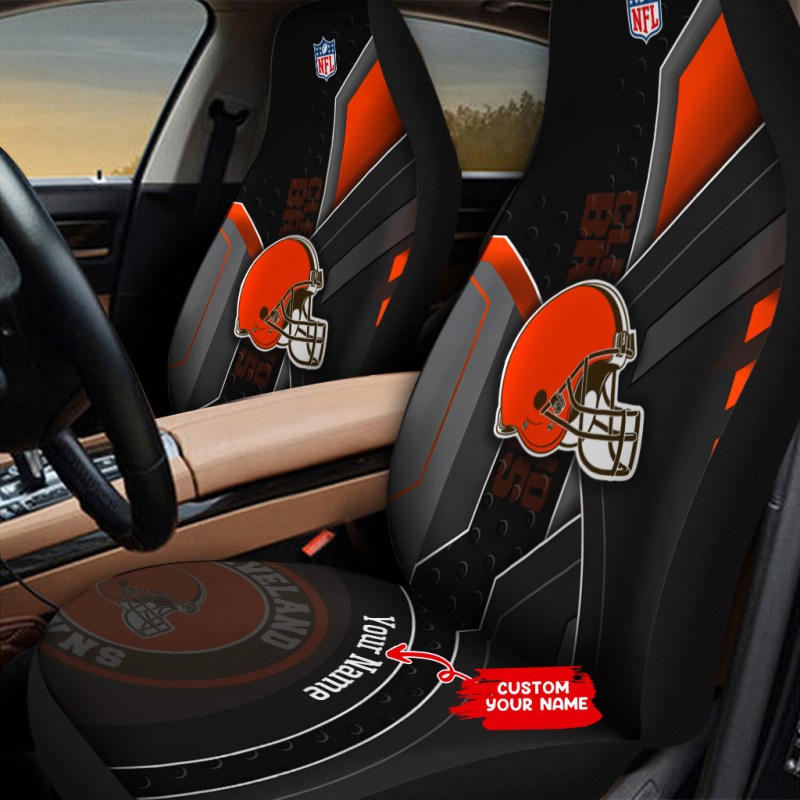 Cleveland Browns Seat Covers Interior