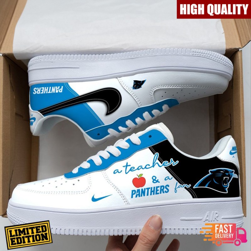 Carolina Panthers New Personalized AF1-1 Sneakers