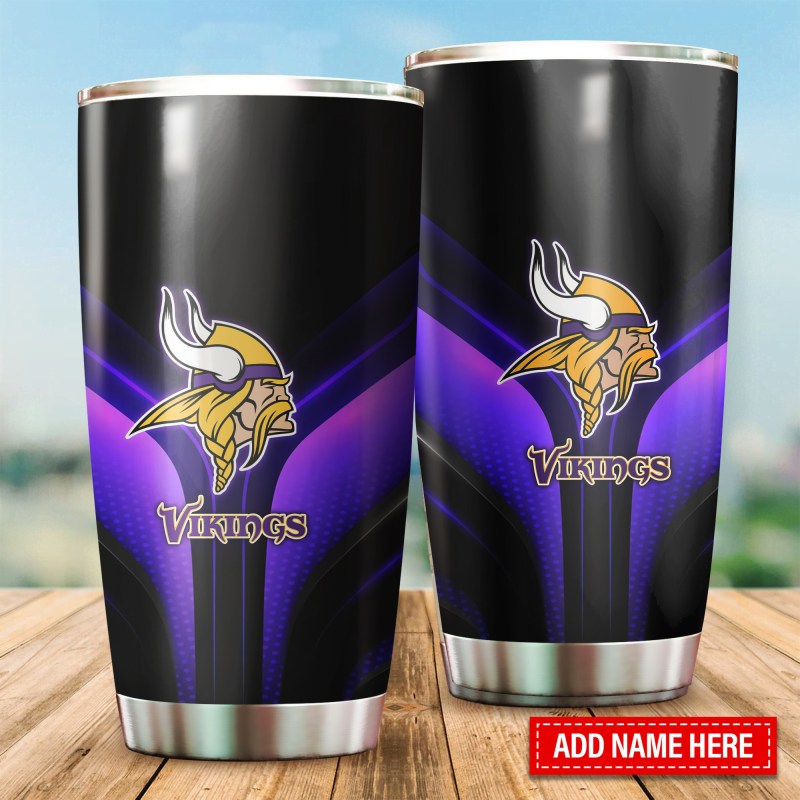Minnesota Vikings Personalized Tumbler