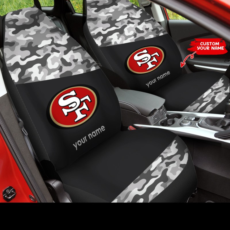 San Francisco 49ers Personalized Car Seat Covers