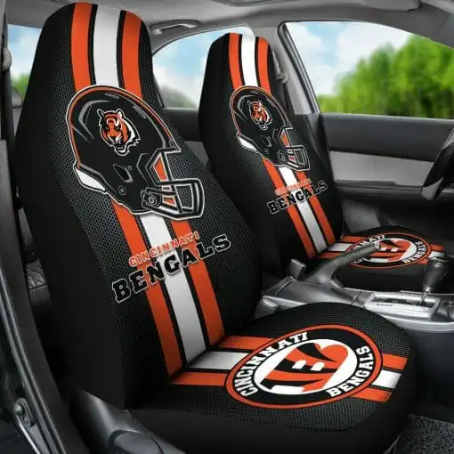 Cincinnati Bengals Car Seat Cover Side View