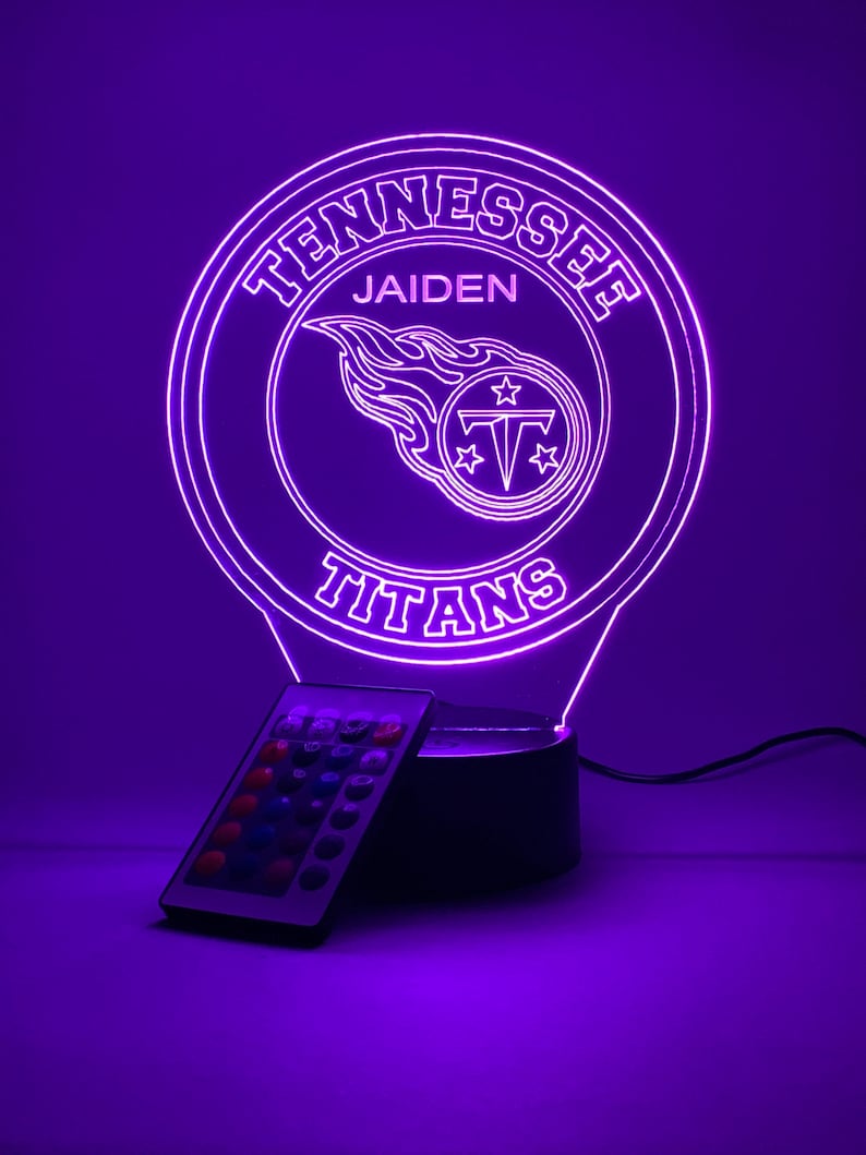 Color Changing 3D NFL Lamp