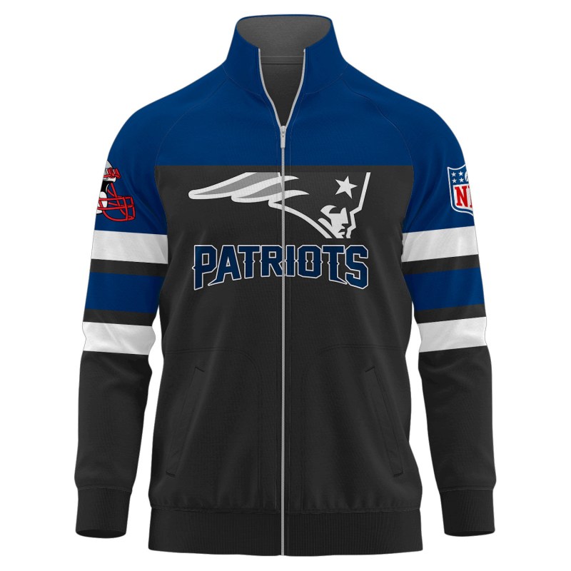 Stand Collar Football Jacket