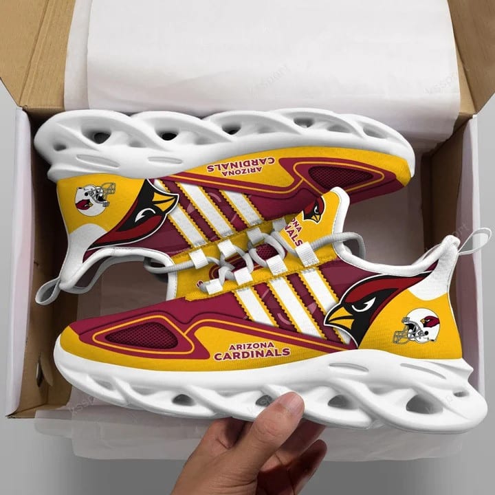 Arizona Cardinals Yezy Sneakers Side View