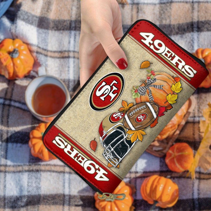 San Francisco 49ers Zip Around Wallet