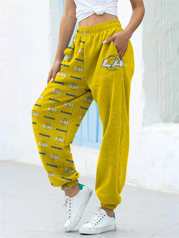 Los Angeles Rams 3D Printed Pocket Sweatpants