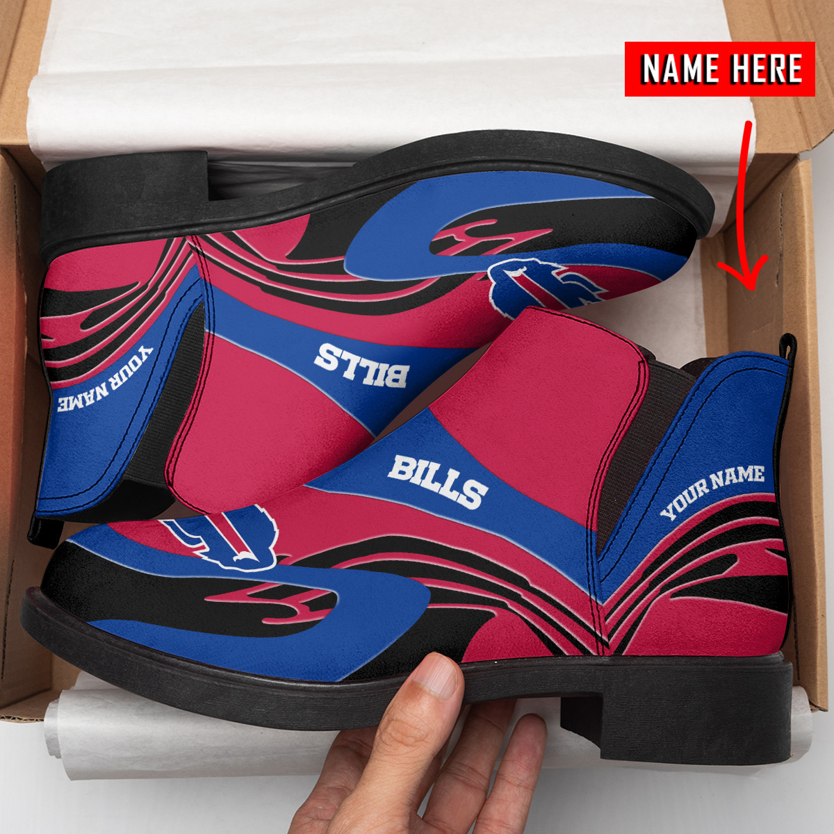 Buffalo Bills Comfort Fashion Boots