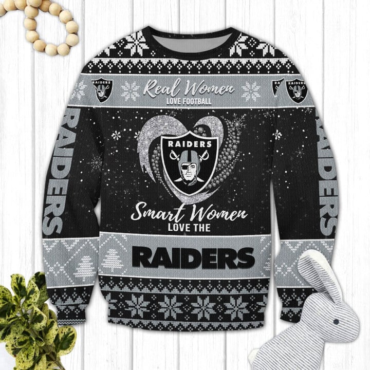Las Vegas Raiders Woolen Sweater