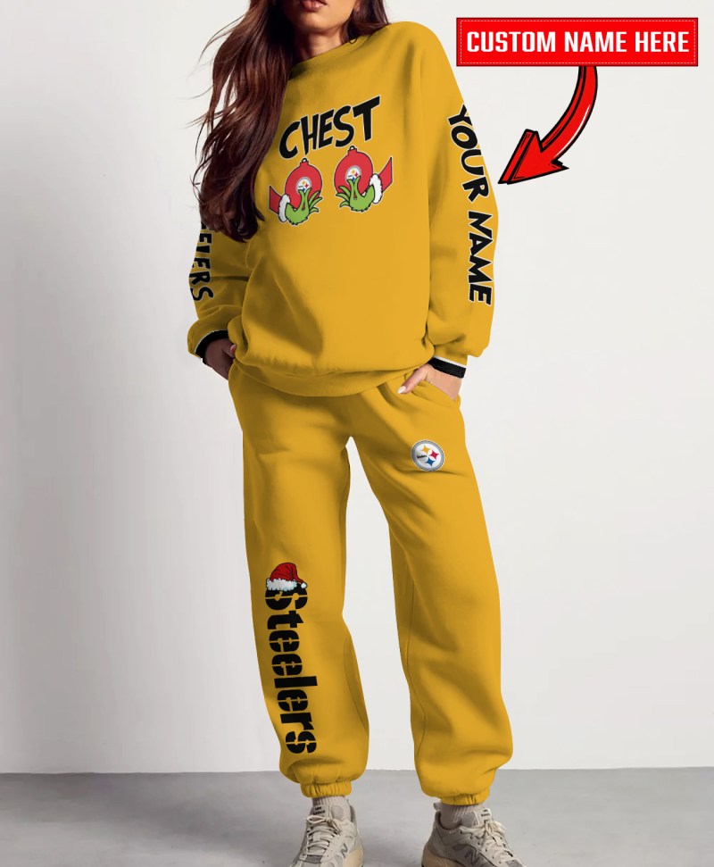 Pittsburgh Steelers Christmas Combo Sweatshirt and Sweatpants