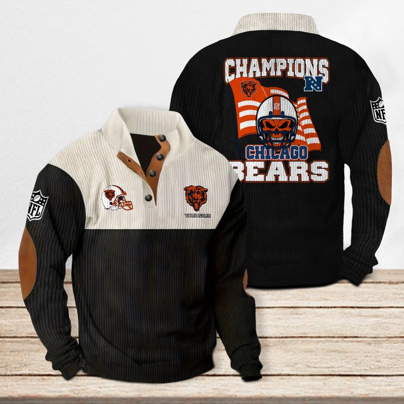 Chicago Bears Sweatshirt - MK Black