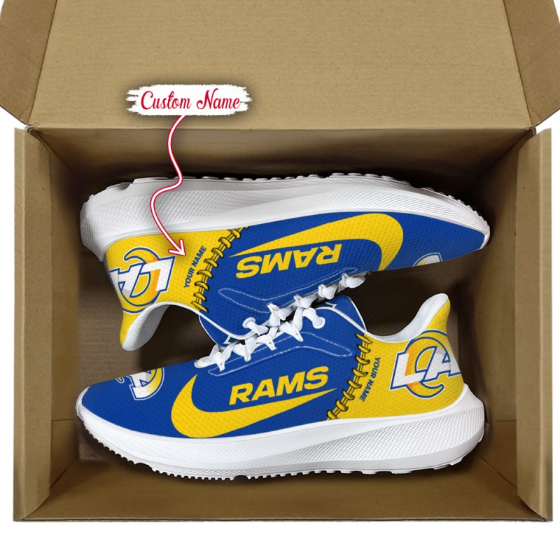 Los Angeles Rams Patch Decor Running Shoes