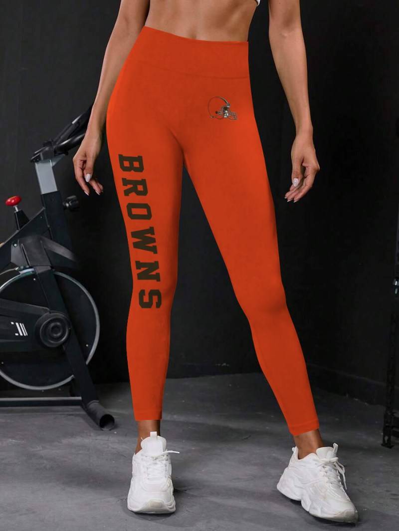 Cleveland Browns Push Up Leggings