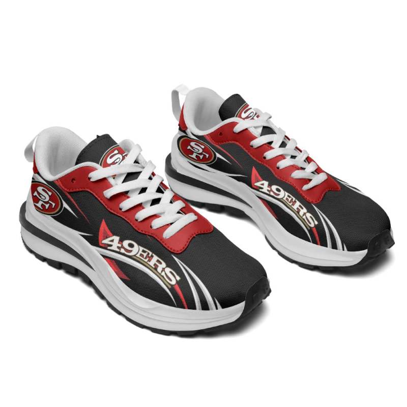 San Francisco 49ers Sport Running HF Sneakers Side View
