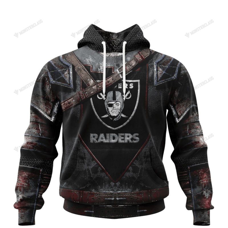 Las Vegas Raiders Warrior All Over Printed Sweater