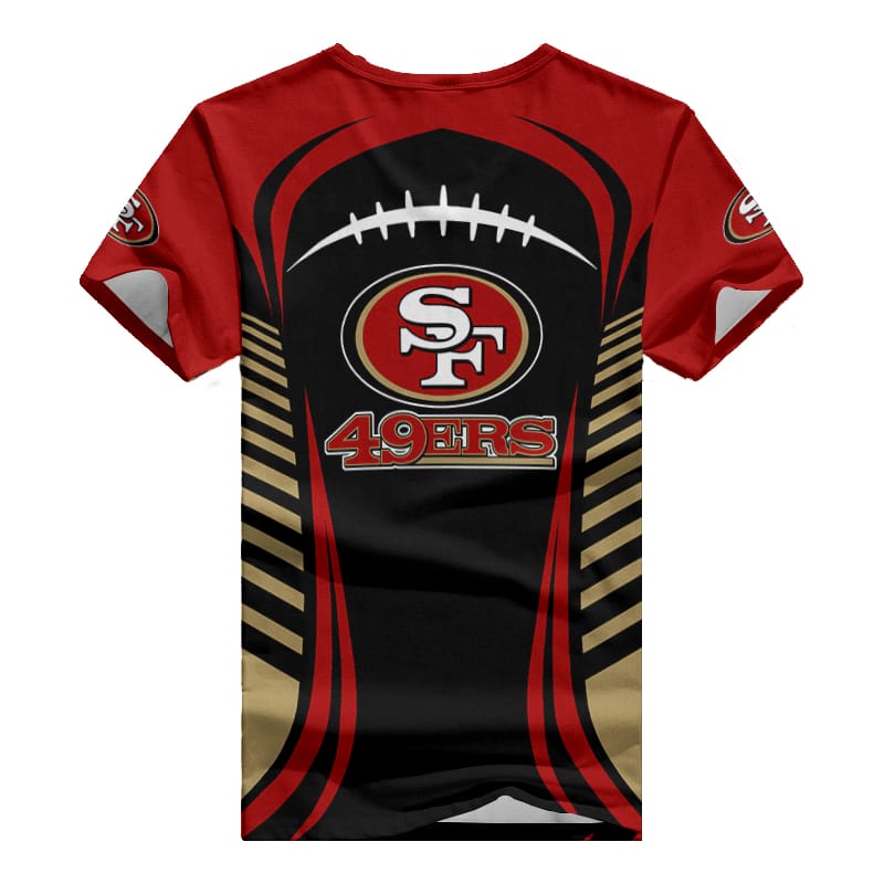 San Francisco 49ers T-shirt back view