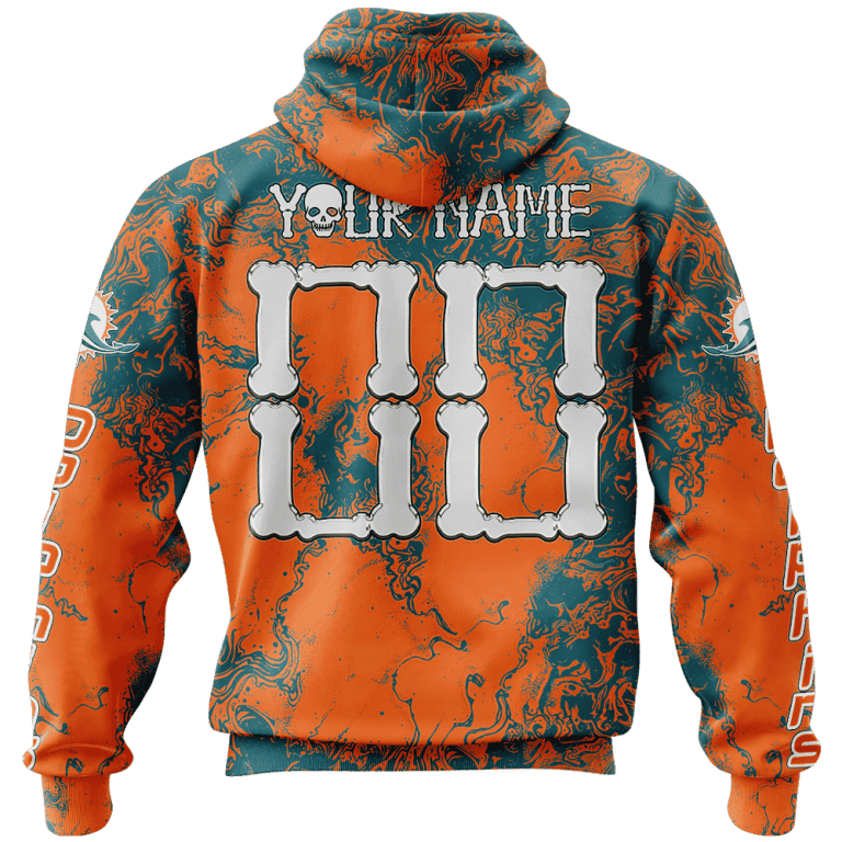 Miami Dolphins Custom Printed Sweater