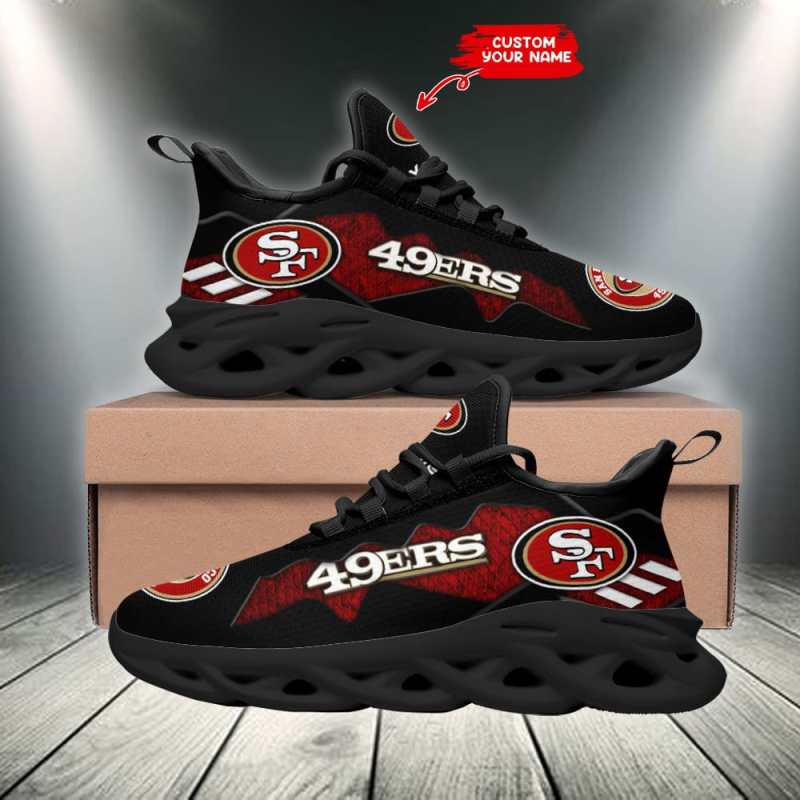 Comfortable Yezy Sneakers for 49ers Supporters