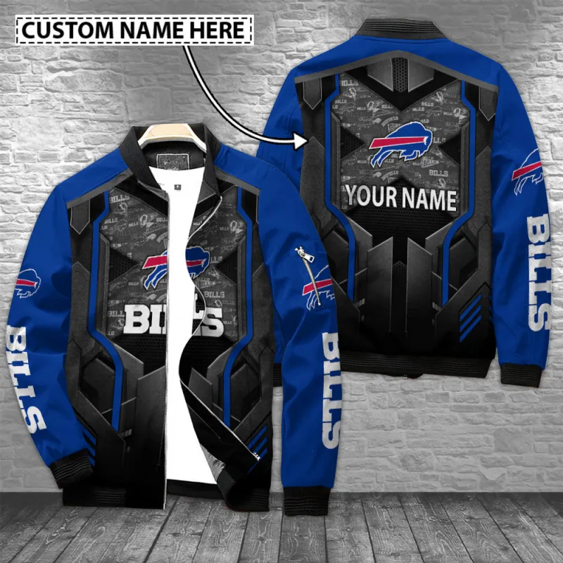 Buffalo Bills Personalized Bomber Jacket