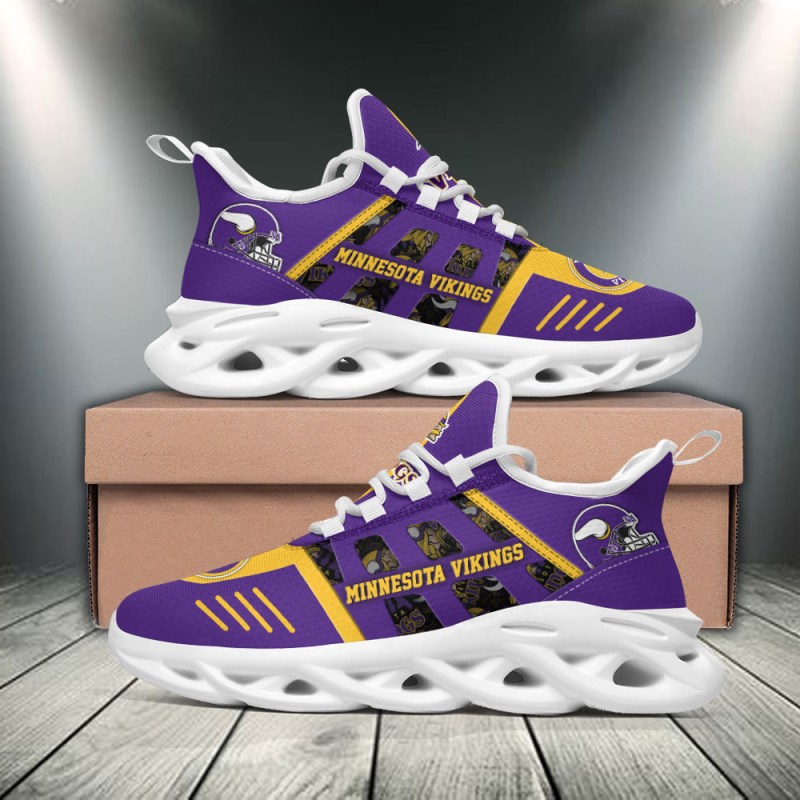 Minnesota Vikings Yezy Running Sneakers