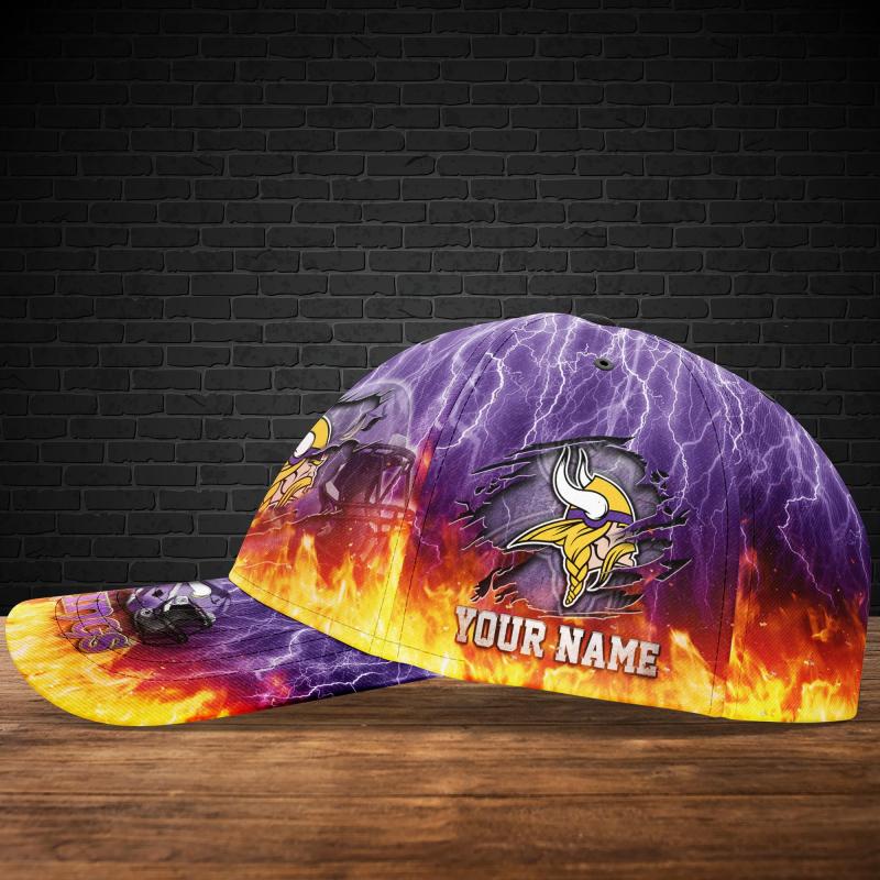 Minnesota Vikings Cap Back View