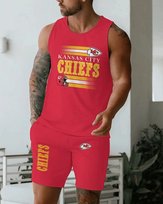 Kansas City Chiefs Tank Top and Shorts Set