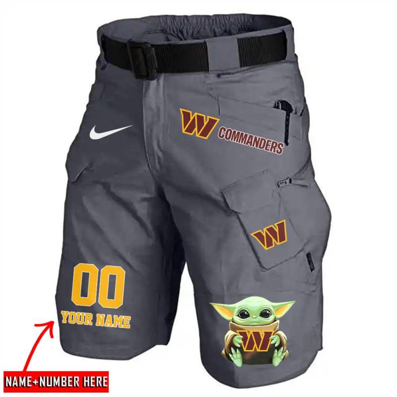 Washington Commanders Front Pockets Men Shorts