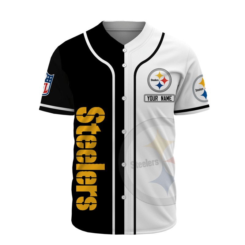 Pittsburgh Steelers Baseball Jersey Design