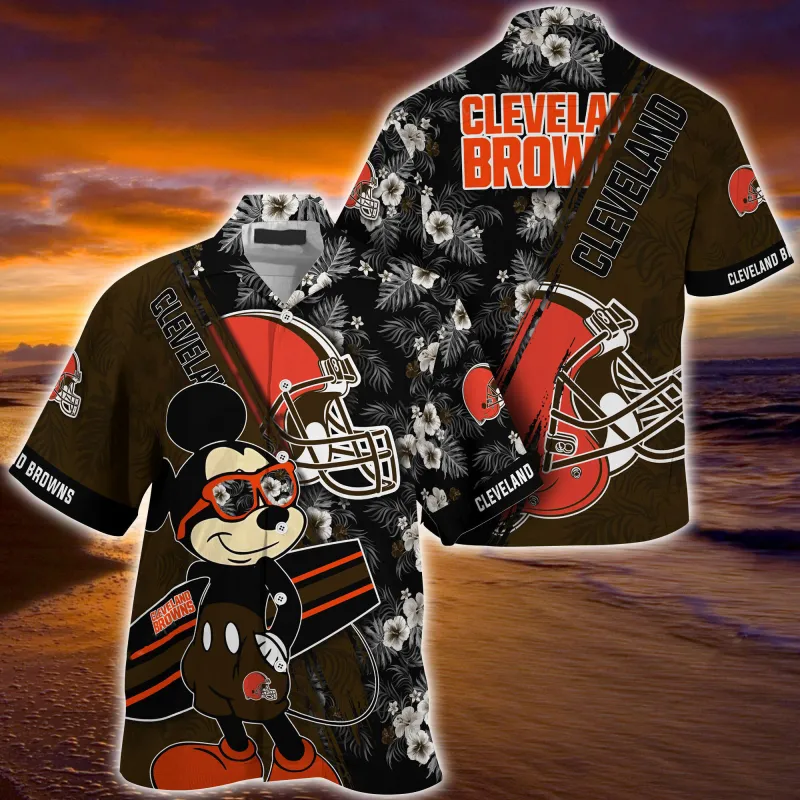Cleveland Browns Summer Hawaiian Shirt
