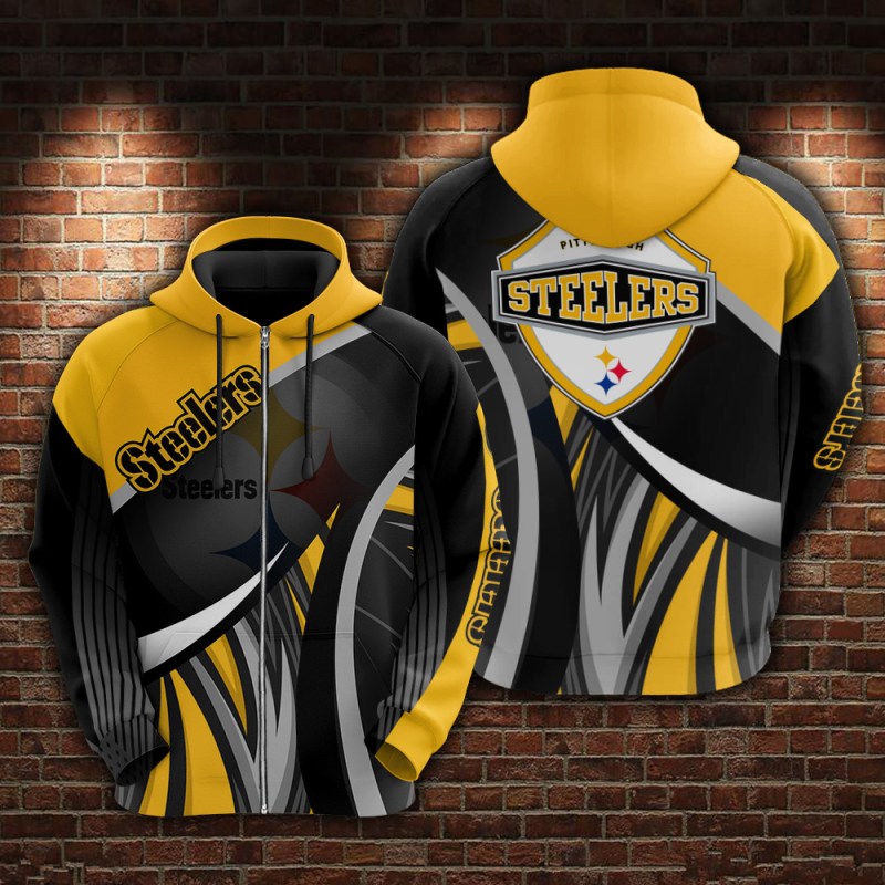 Pittsburgh Steelers Hoodie Different Angle