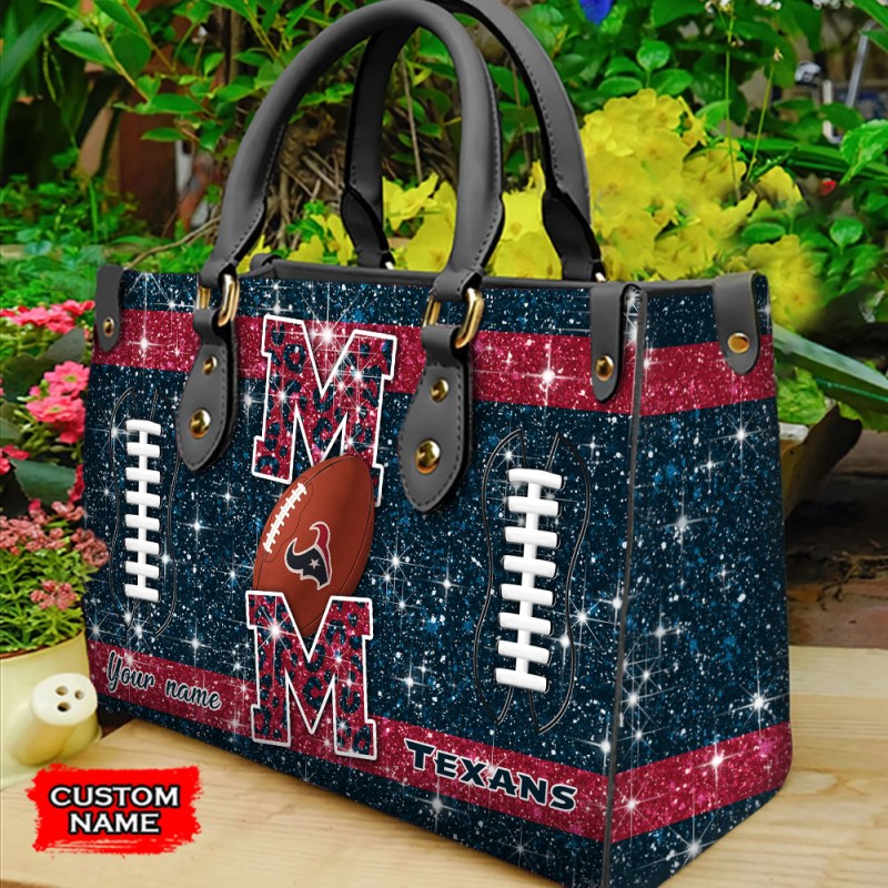 Houston Texans Leather Hand Bag Image 1