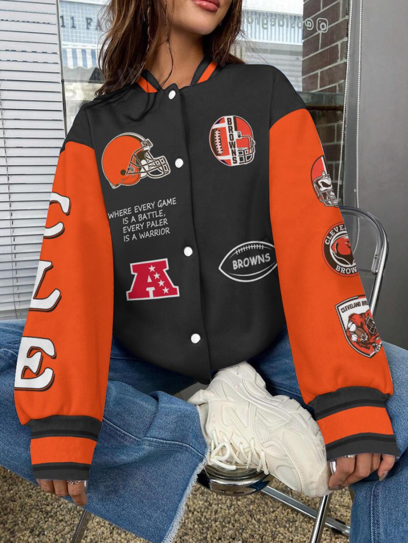 Cleveland Browns Varsity Jacket