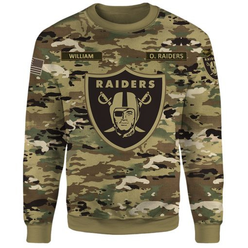 Las Vegas Raiders Football Sweater