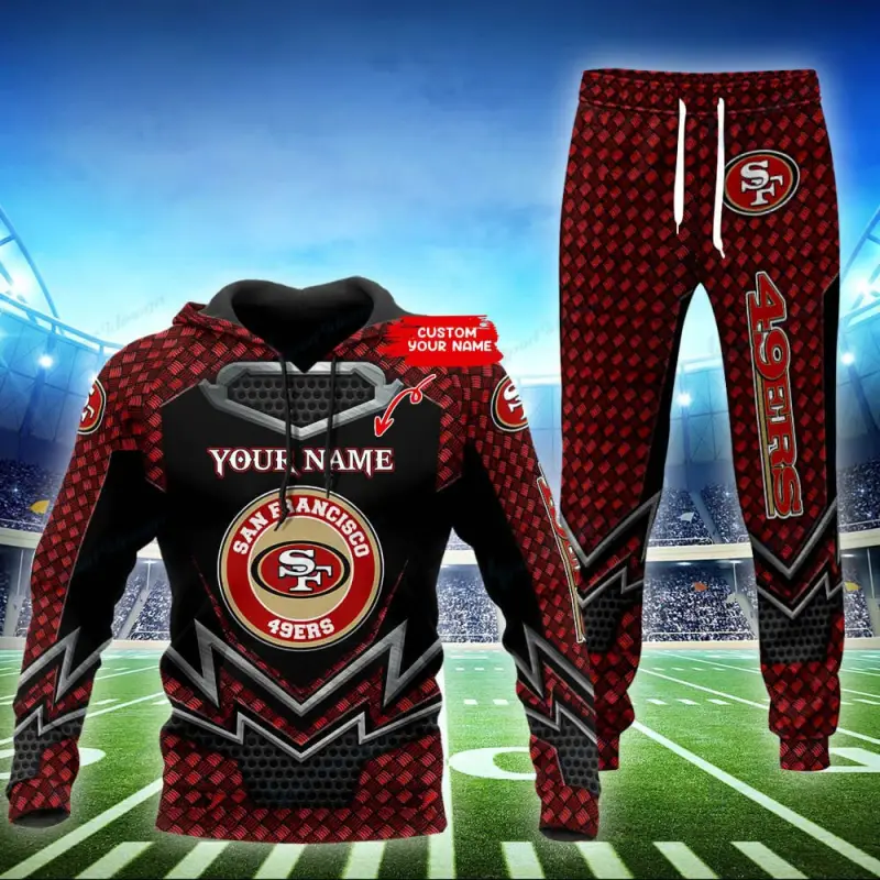San Francisco 49ers Hoodie and Jogger Set