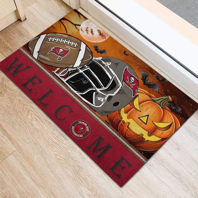Tampa Bay Buccaneers Halloween Doormat