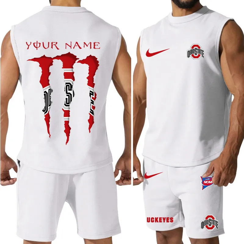 Ohio State Buckeyes Tank Top and Shorts
