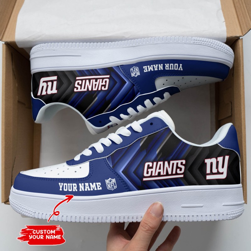 New York Giants AF1 Shoes - Close Up
