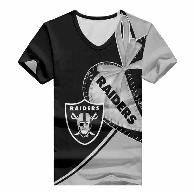 Las Vegas Raiders V-neck T-shirt