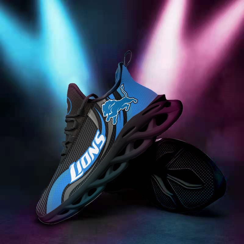 Detroit Lions Yezy Running Sneakers