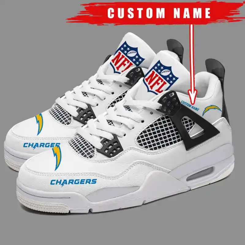 Los Angeles Chargers AJ4 Sneaker