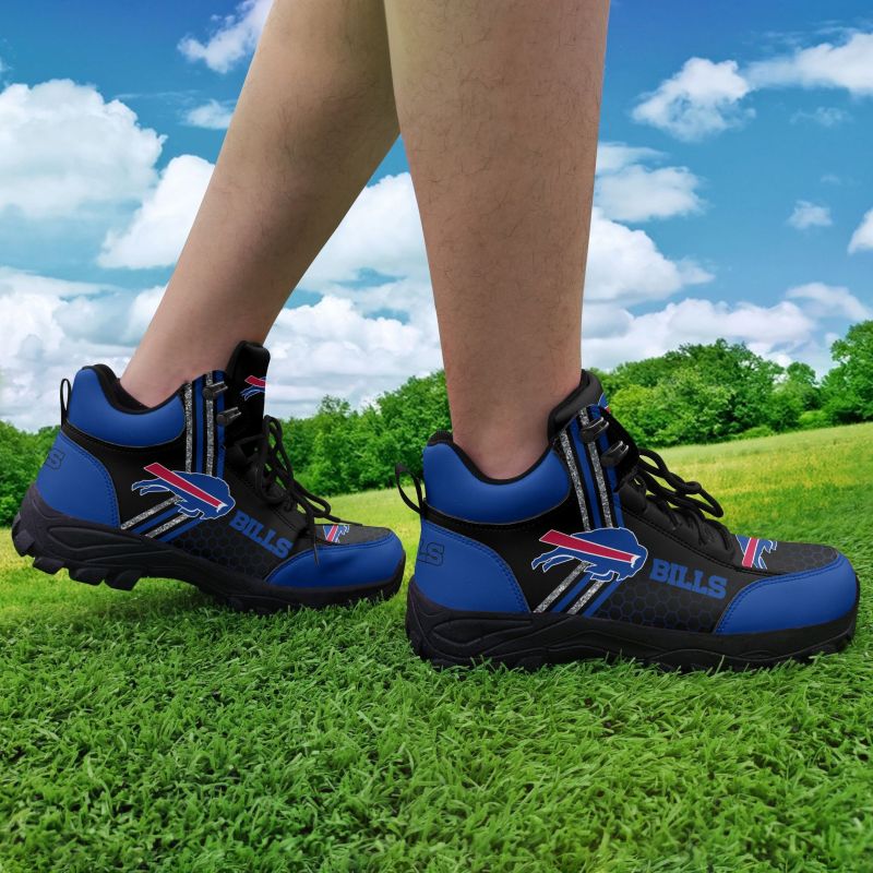 Buffalo Bills Hiking Shoes Side View