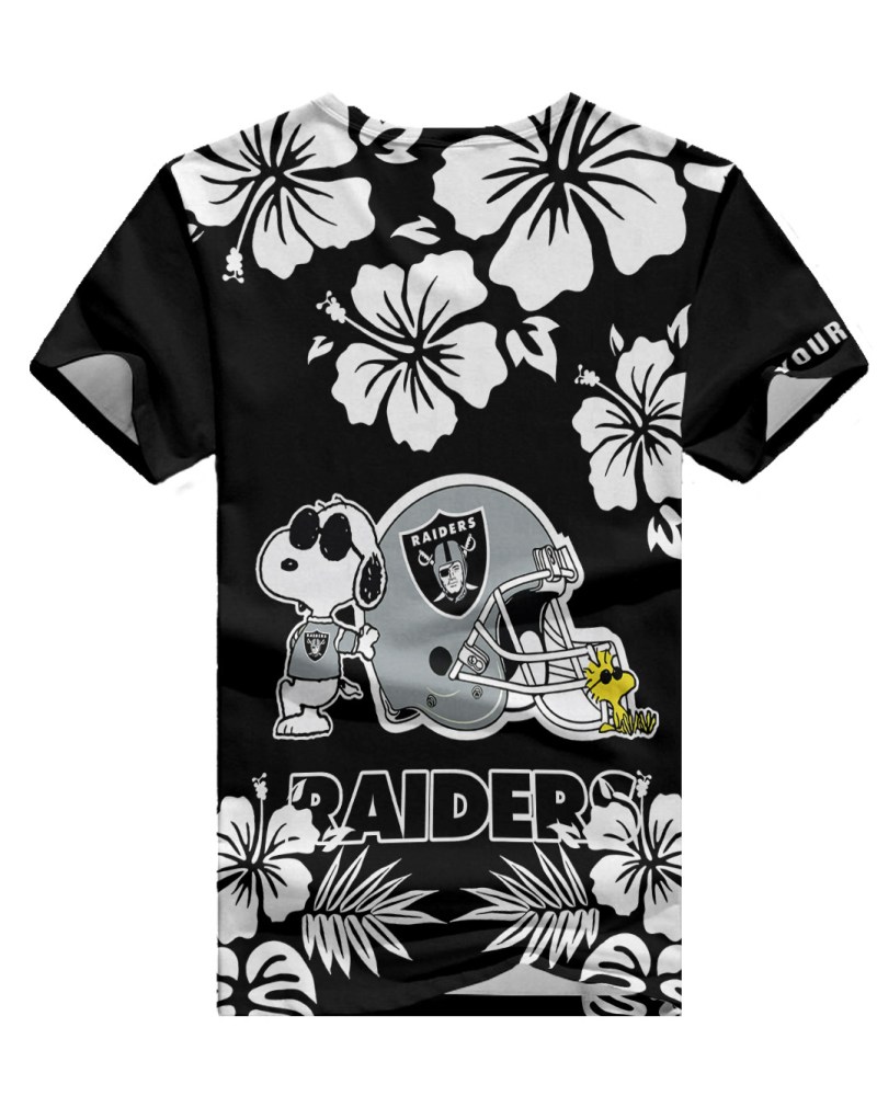 Las Vegas Raiders Personalized V-neck Women T-shirt