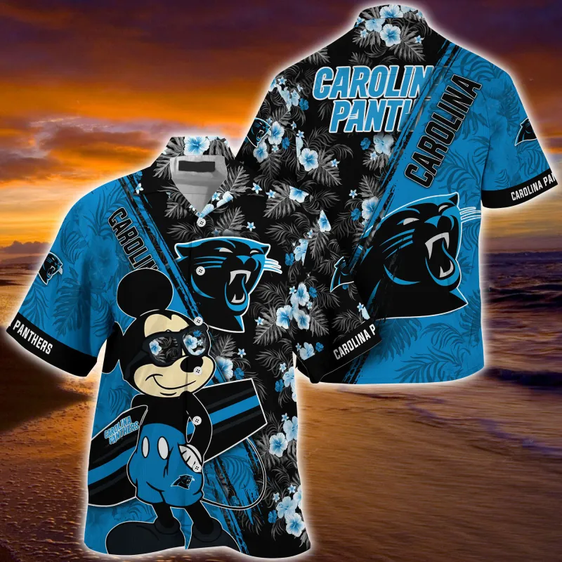 Carolina Panthers Summer Hawaiian Shirt