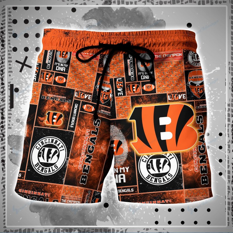 Cincinnati Bengals Shirt and Shorts