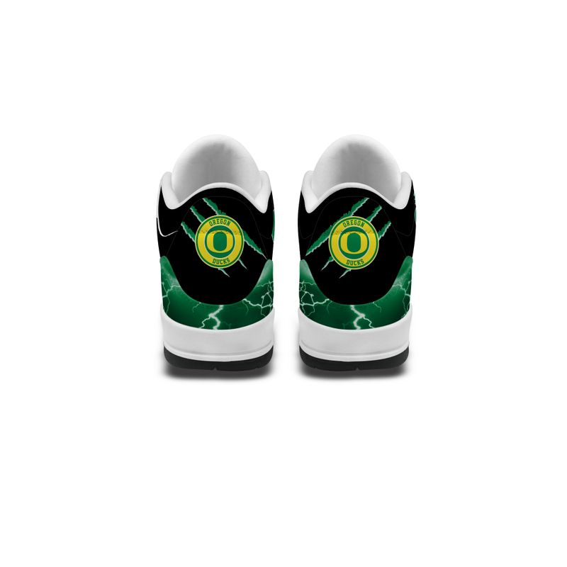 Oregon Ducks JD03 Shoes - Back View