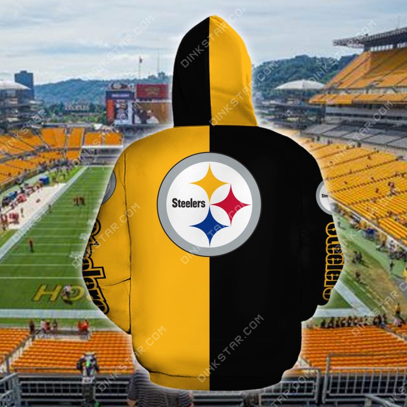 Pittsburgh Steelers Legends Hoodie Side View