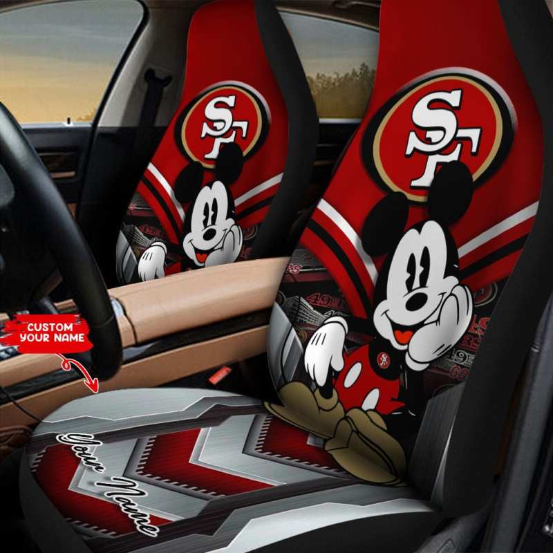 San Francisco 49ers Personalized Car Seat Covers