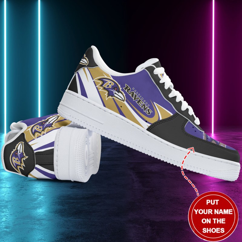 Baltimore Ravens AF1 Shoes